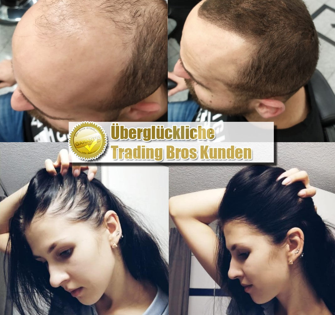 Volles Haar in Sekunden! XXL Premium Streuhaar 28g Haarverdichtung - vegan & nachhaltig