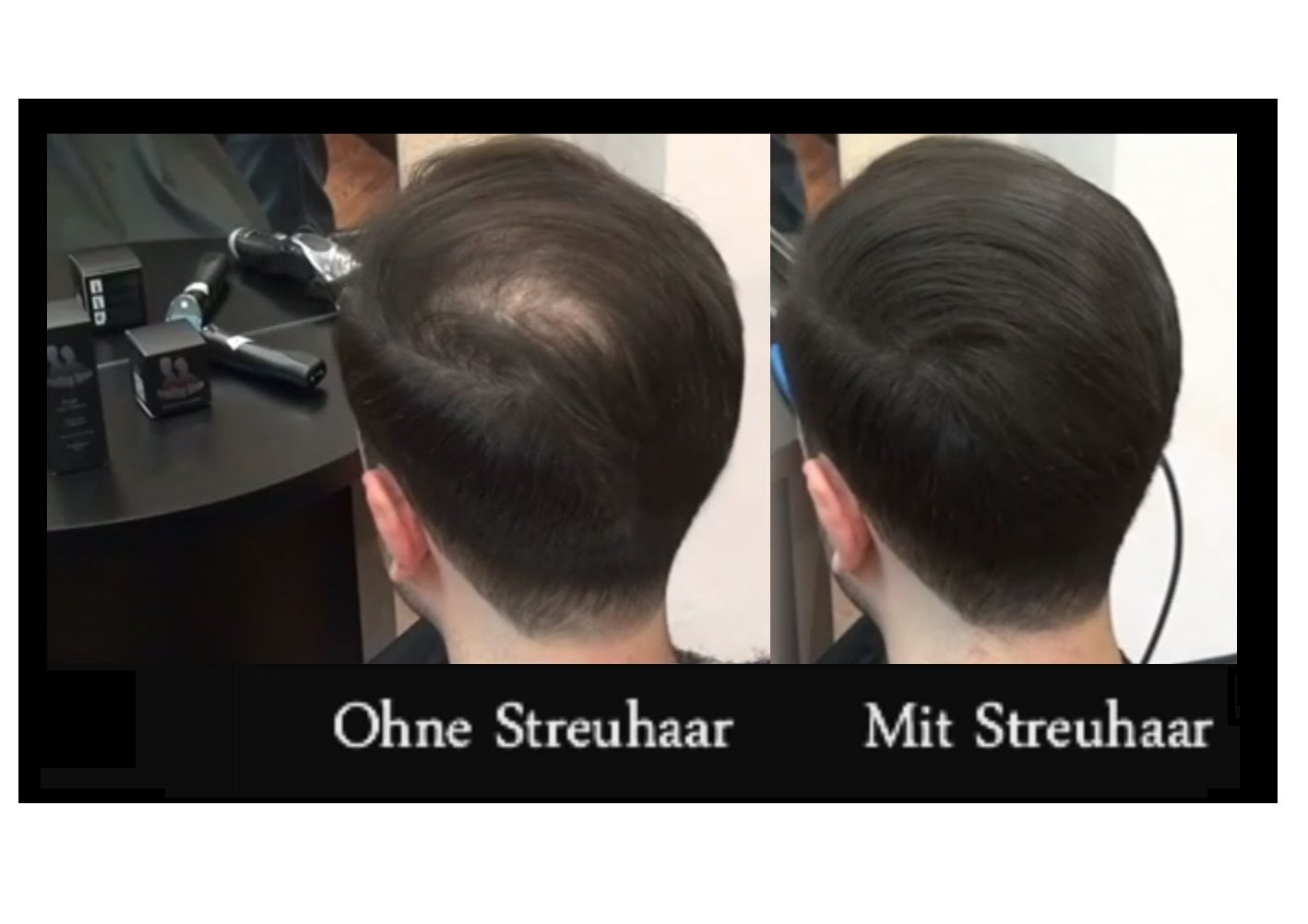 Volles Haar in Sekunden! XXL Premium Streuhaar 28g Haarverdichtung - vegan & nachhaltig