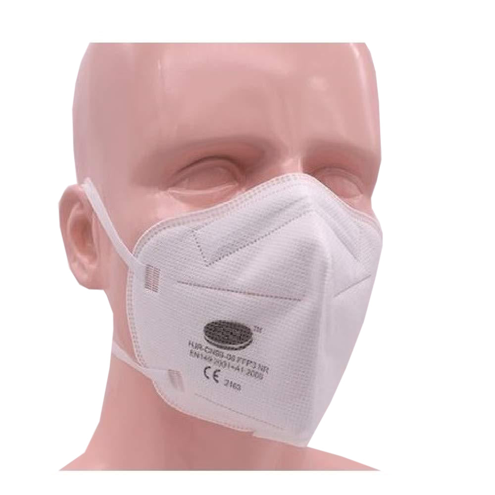 FFP3 Maske 5-lagig mit Kopfschlaufe CN99-06 Größe M - 1er o. 5er Pack zur Auswahl